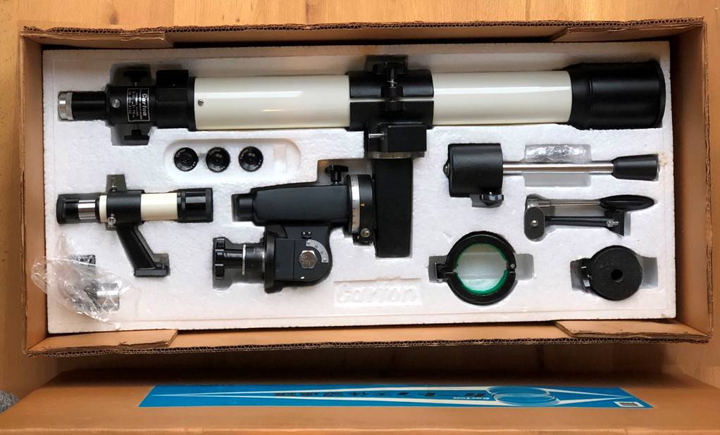 Carton hotsell astronomical telescope
